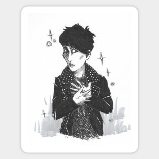 kyung freeze block b Sticker